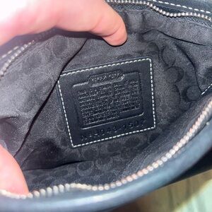 Coach Black Signature Interior Bag